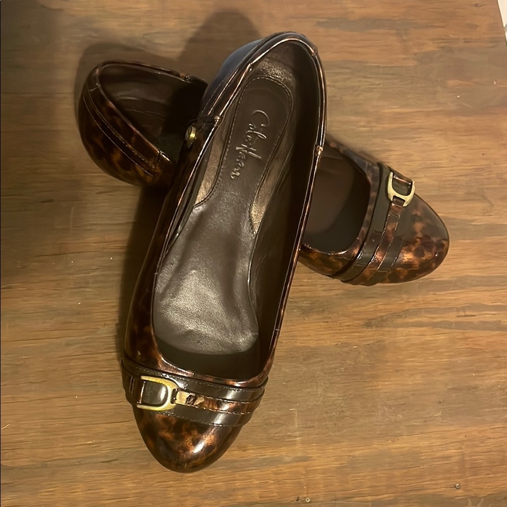 Cole Haan Tortoise Shell Flats